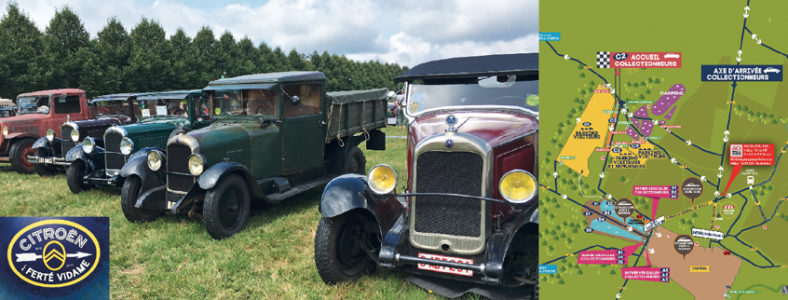 Citroëns 100-årsfest i La Ferté-Vidame