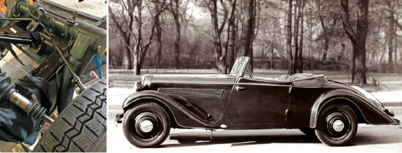 Kuggstångsstyrningen och Citroën